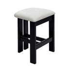 Marlie Backless Kitchen Stool - Charred Black