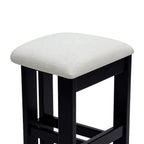 Marlie Backless Kitchen Stool - Charred Black
