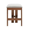 Marlie Backless Kitchen Stool - Walnut