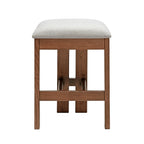 Marlie Backless Kitchen Stool - Walnut
