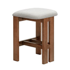 Marlie Backless Kitchen Stool - Walnut