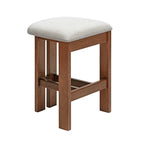 Marlie Backless Kitchen Stool - Walnut