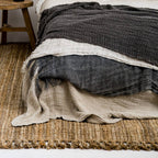 Fringed Natural Jute Doormat