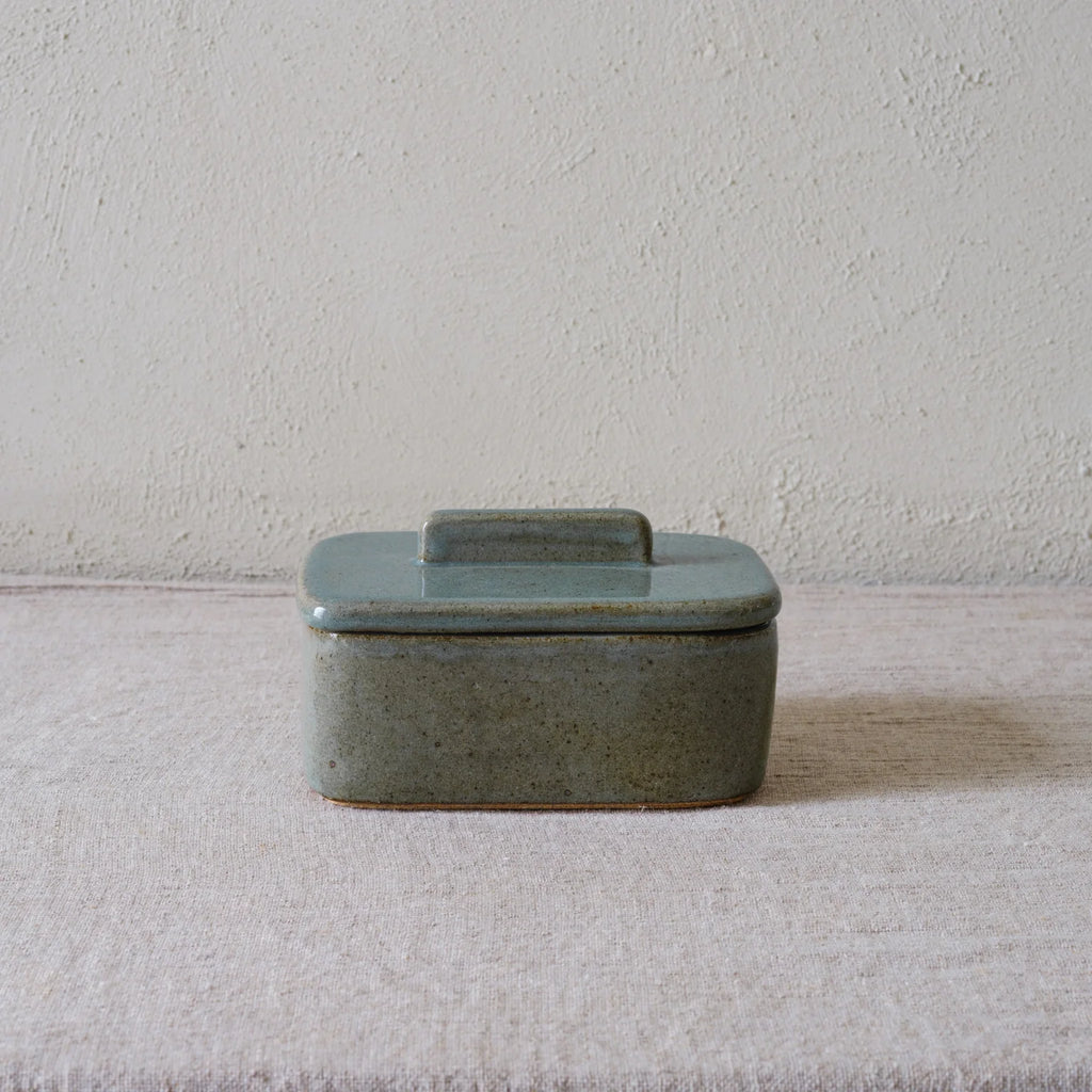 Mentega Ceramic Butter Box - Dove