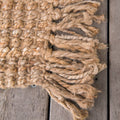 Fringed Natural Jute Doormat
