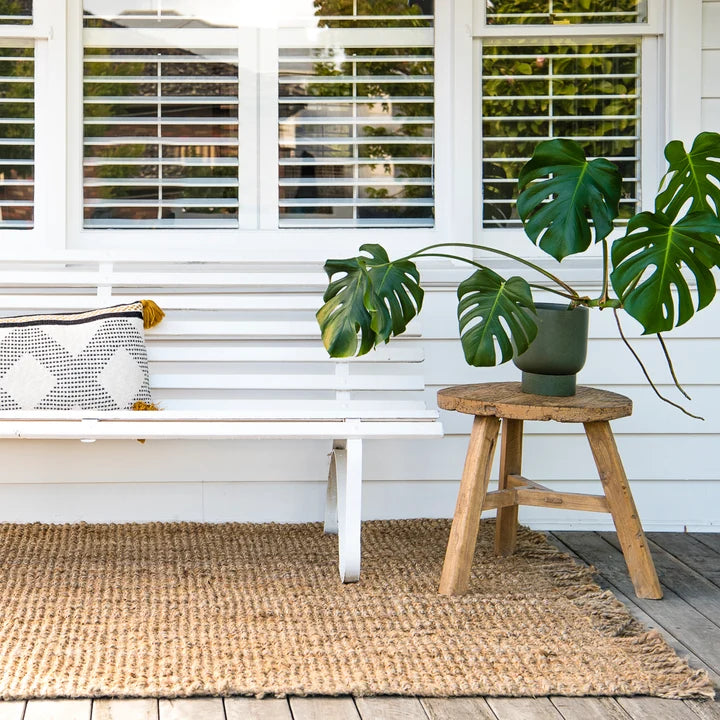Fringed Jute Rug