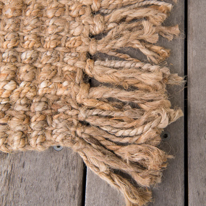 Fringed Jute Rug