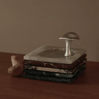 Ink Dish - White Onyx