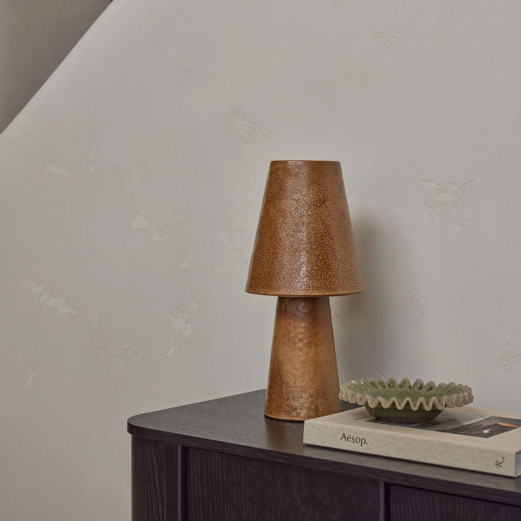 Nori Table Lamp - Rust