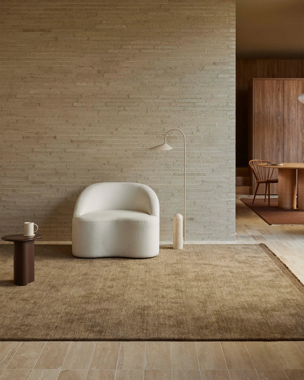 Silvio Rug - Walnut