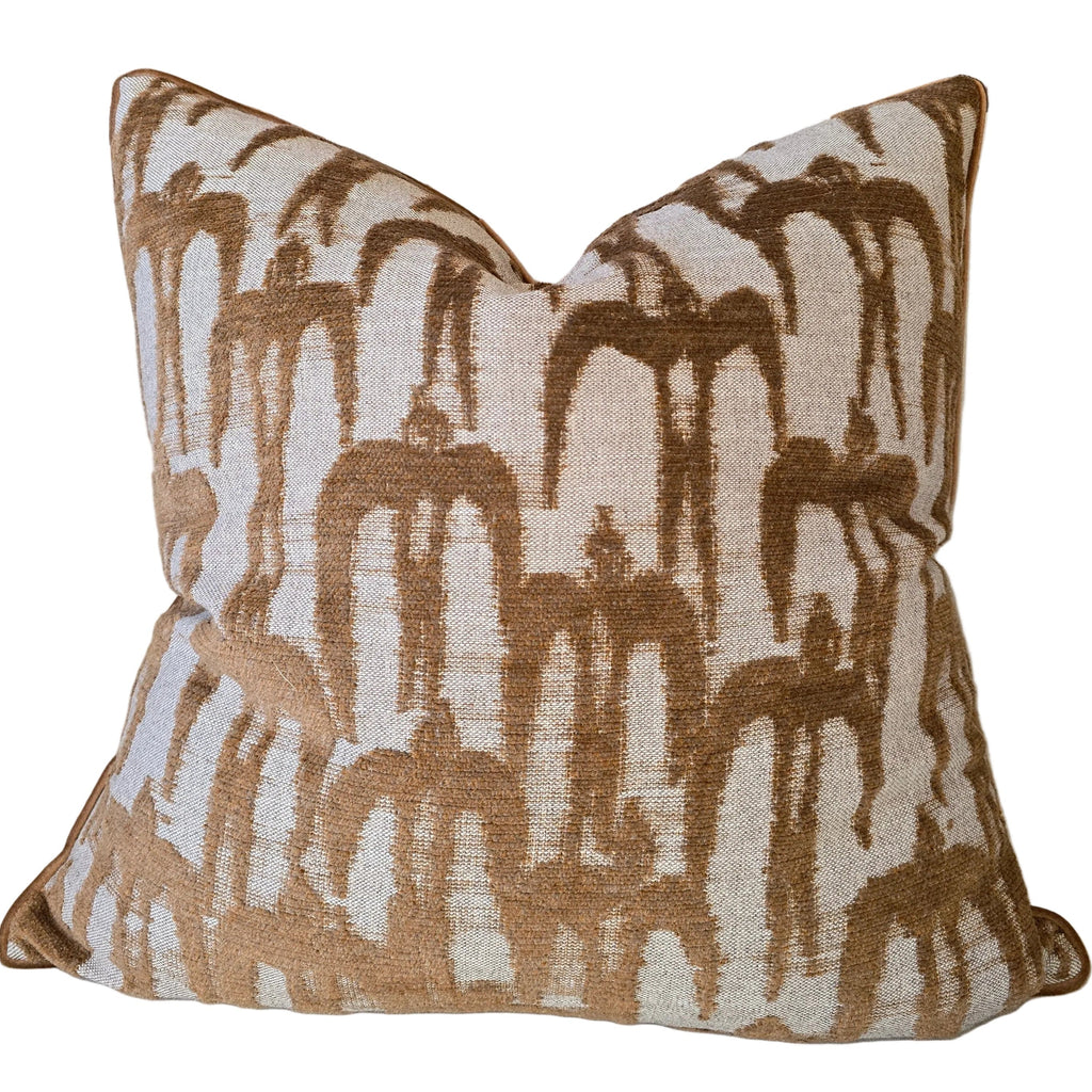 Swallow Terracotta Cushion