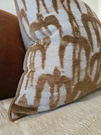 Swallow Terracotta Cushion