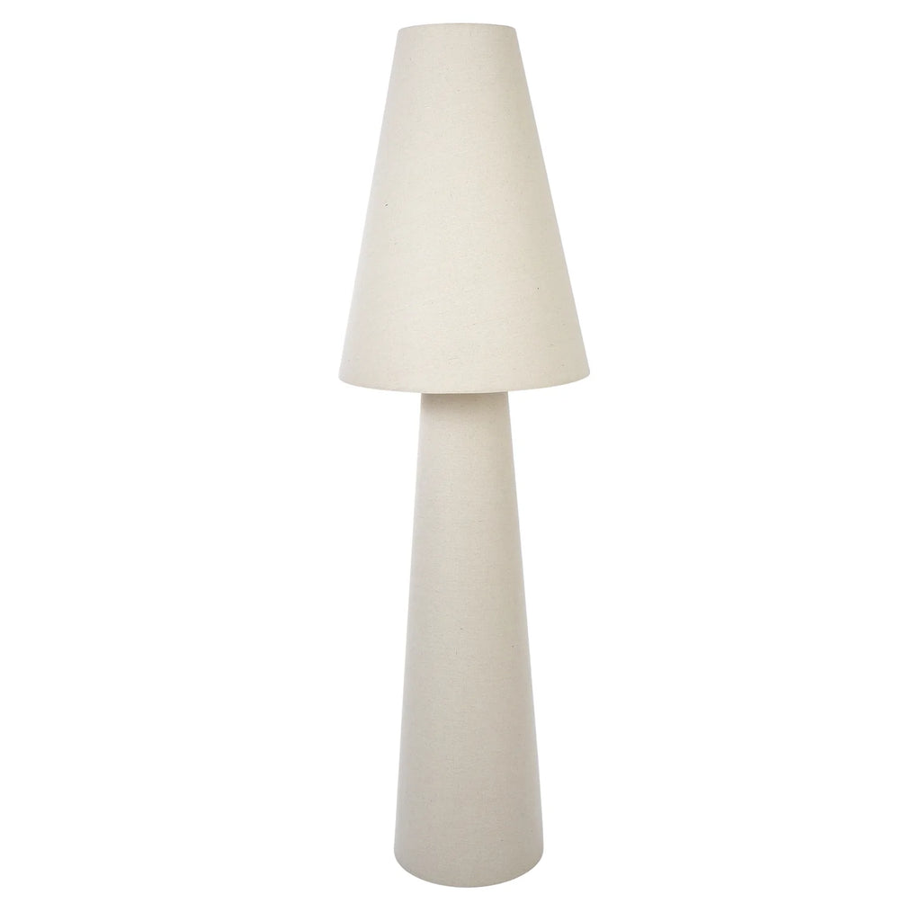Positano Linen Floor Lamp - Natural