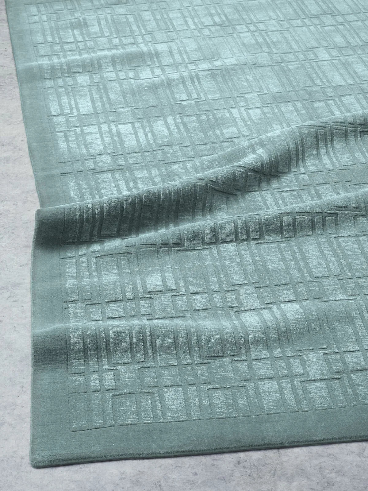 Tait Embossed - Steele Blue