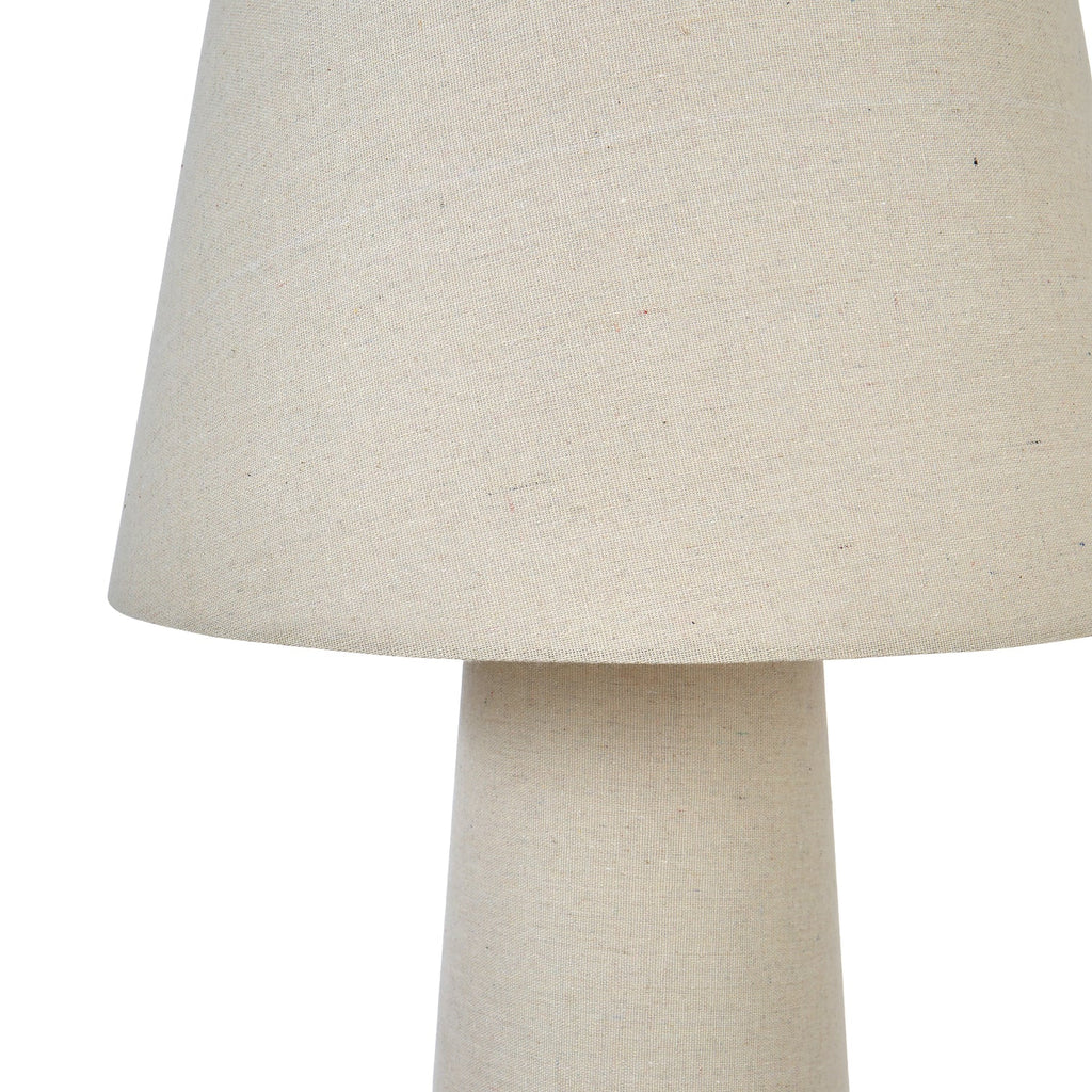 Positano Linen Floor Lamp - Natural