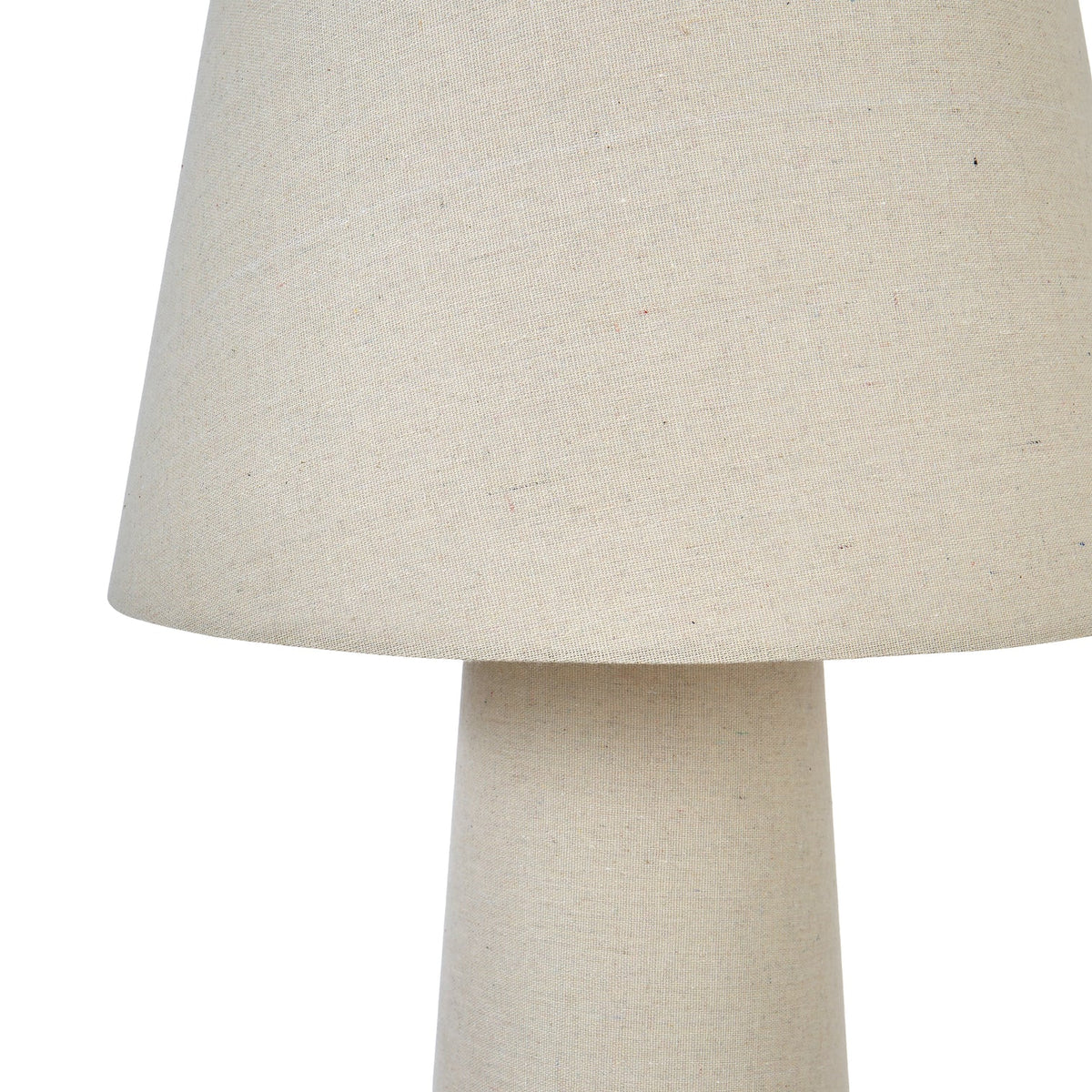 Positano Linen Floor Lamp - Natural